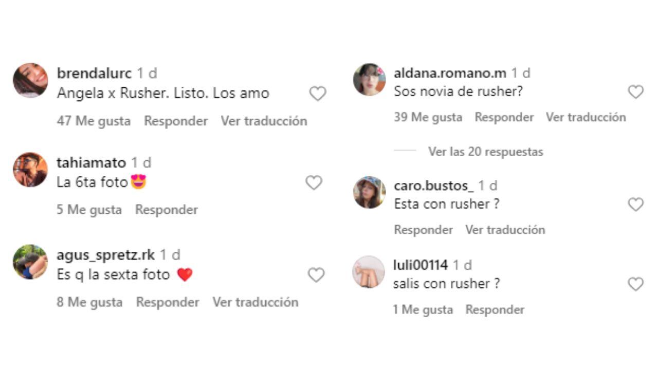 Los comentarios de los fanáticos.