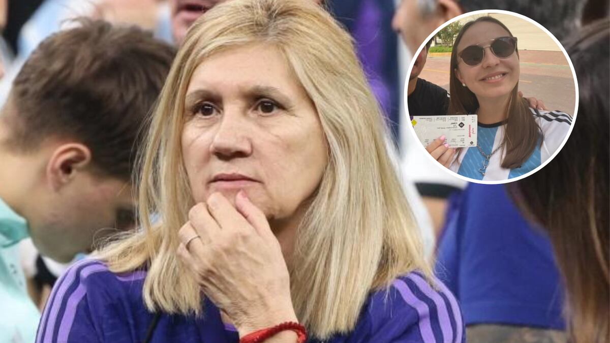 El conmovedor gesto de la mamá de Lionel Messi que permitió a una joven ir a la final de Qatar