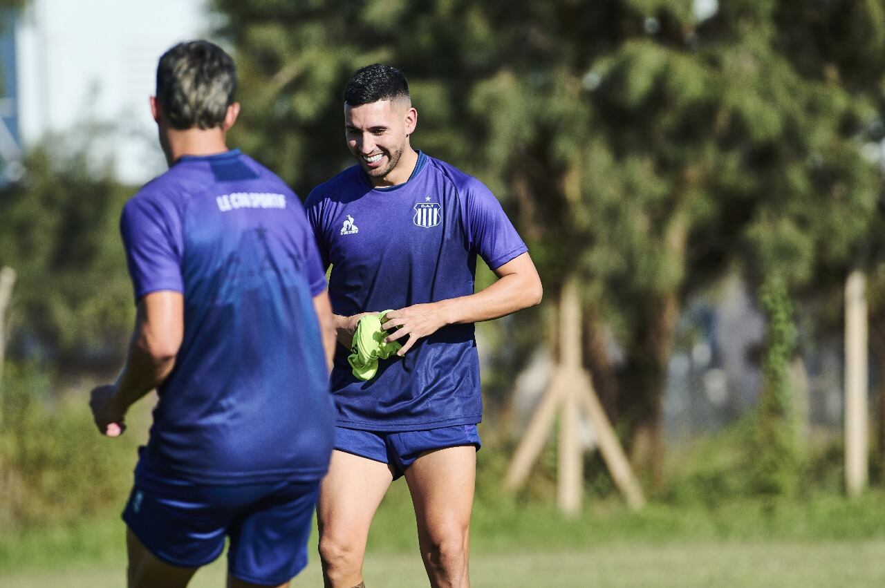 Volvió Nahuel Bustos. Talleres inició su preparación con miras a una temporada 2025 cargada de grandes desafíos. (Prensa Talleres)