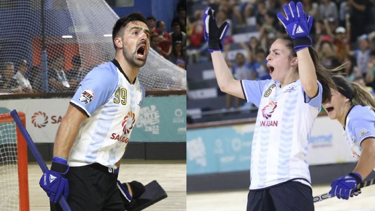 Hockey sobre patines: Argentina va por el oro, en el World Skate Games que se disputa en San Juan