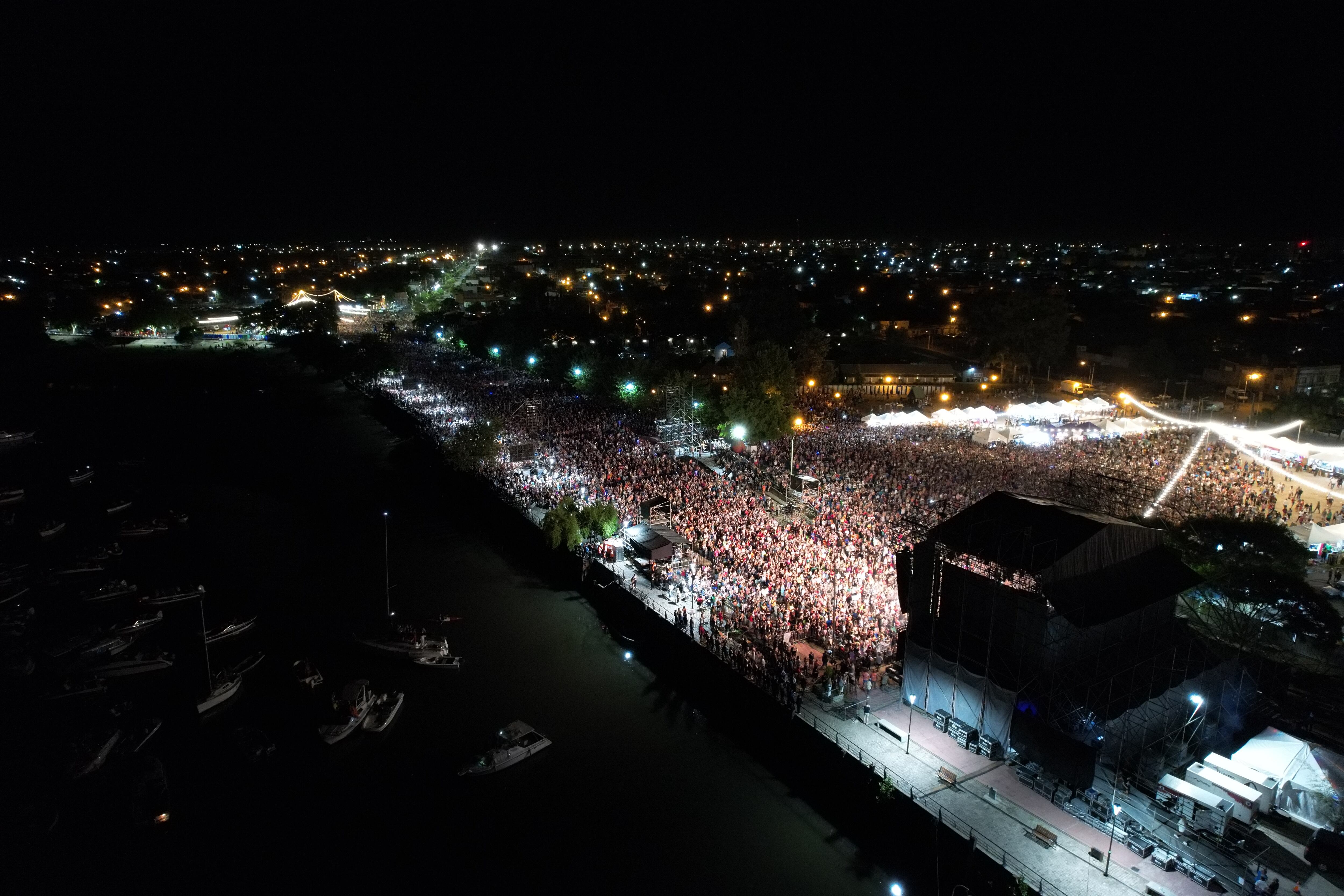 Abel pintos y la fiesta del Pescado y Vino en Gualeguaychú