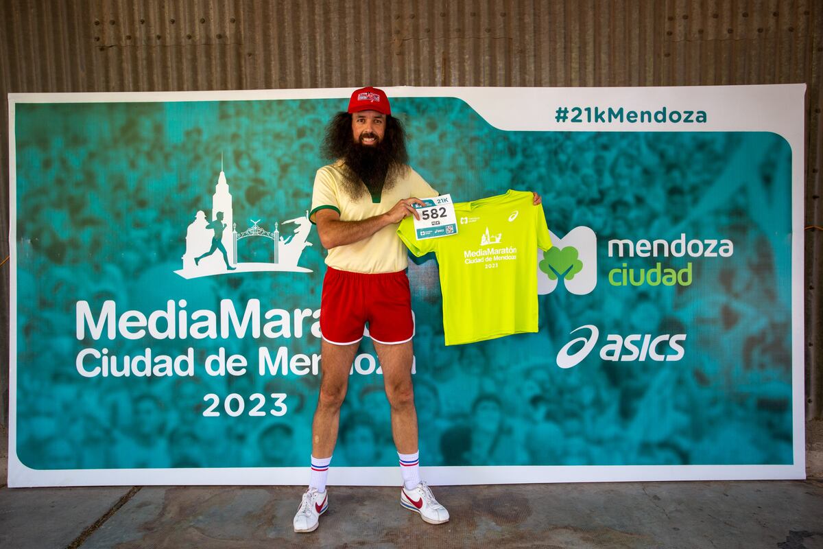Forrest Gump correrá en la Media Maratón Mendoza: quién es, de dónde viene y con qué objetivo