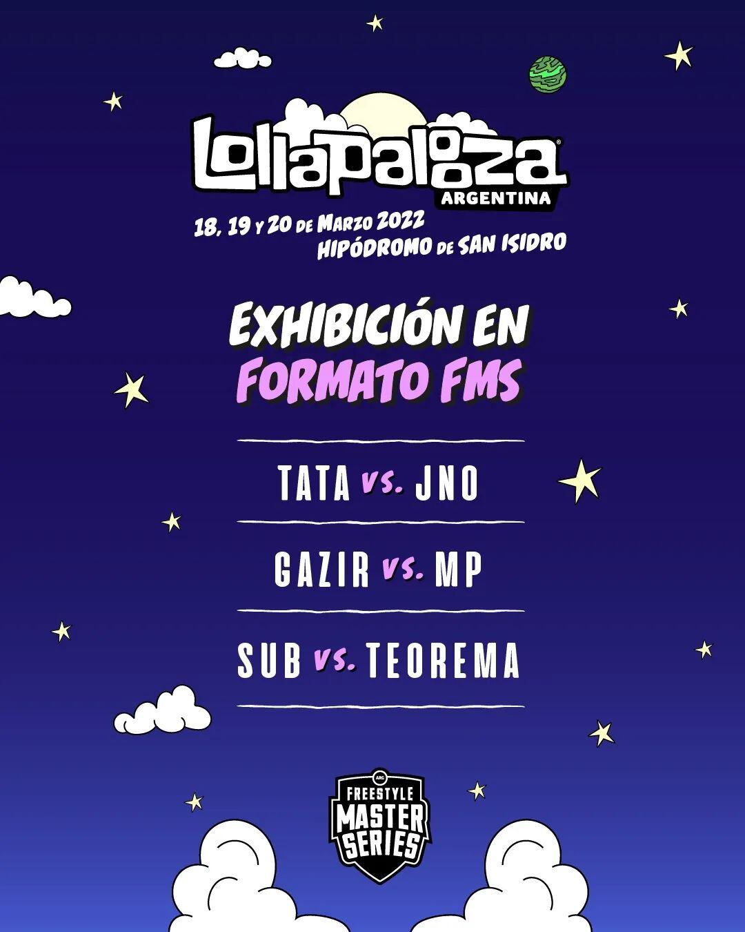 FMS en el Lollapalooza Argentina 2022