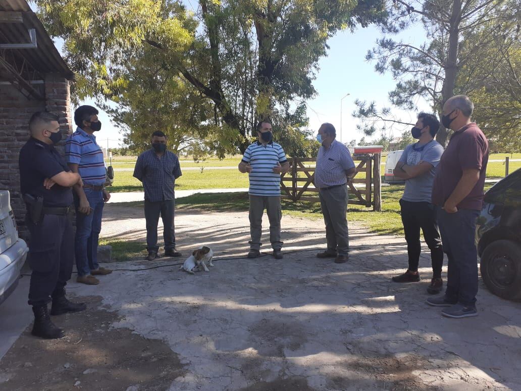 El Intendente Carlos Sánchez visitó Copetonas