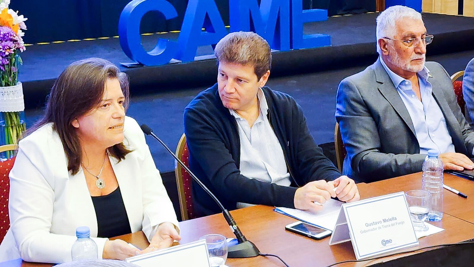 Melella participó de la Confederación Argentina de la Mediana Empresa