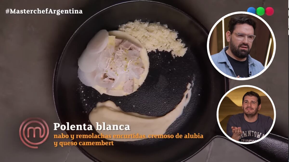 El plato de Rodrigo de MasterChef que no convenció a Betular: “Es como una gran goma de borrar”