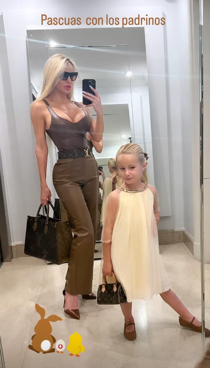 Luciana y Matilda Salazar enamoraron con sus looks para celebrar pascuas.