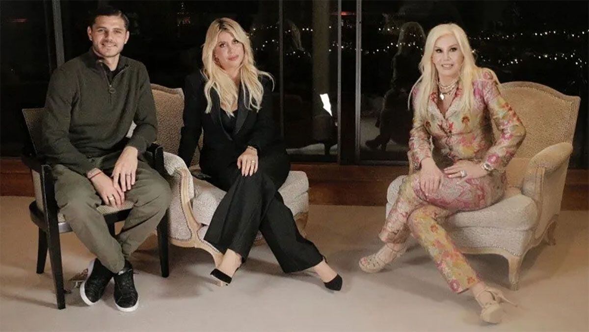 Mauro Icardi se sinceró con Susana Giménez sobre su infidelidad con la China Suárez y la polémica con Wanda Nara