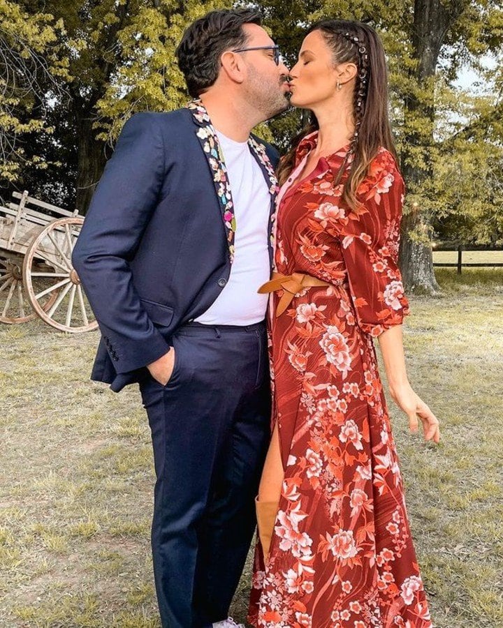 Damián Betular y Paula Chaves