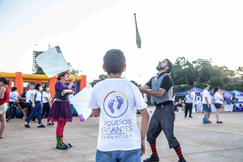 Conmemoran la semana del Prematuro en la costanera de Posadas.