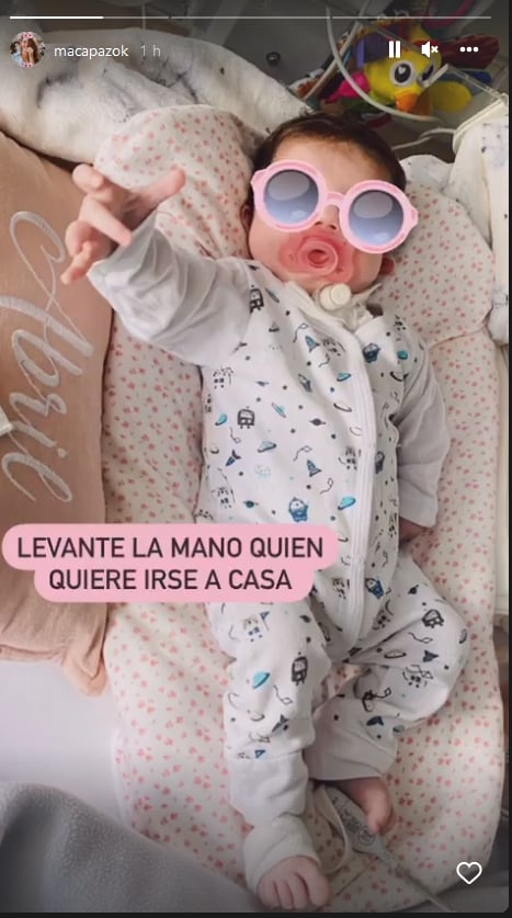 Macarena Paz. Historia de Instagram.