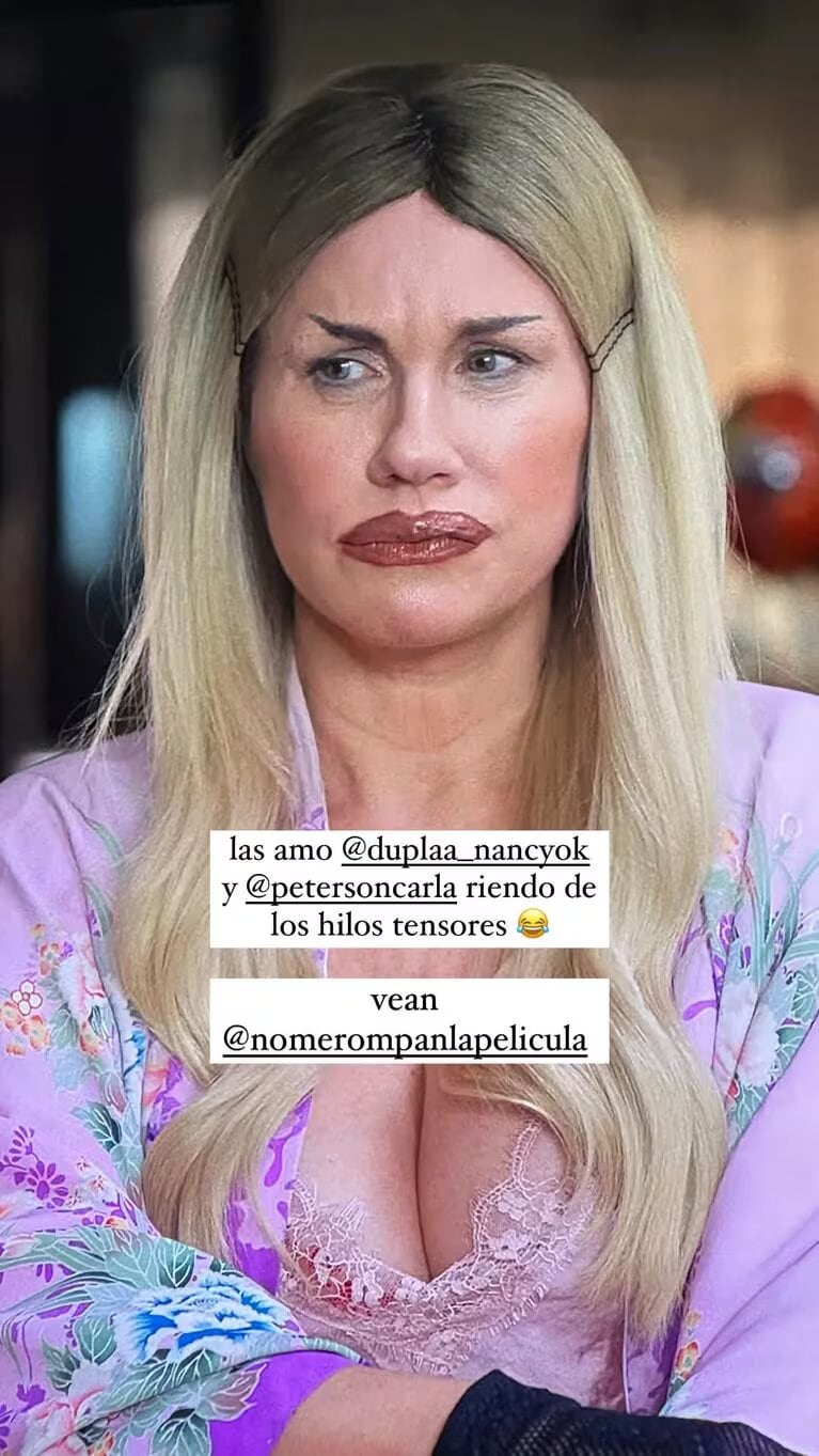 Nancy Dupláa y su increíble cambio estético para "No me rompan".