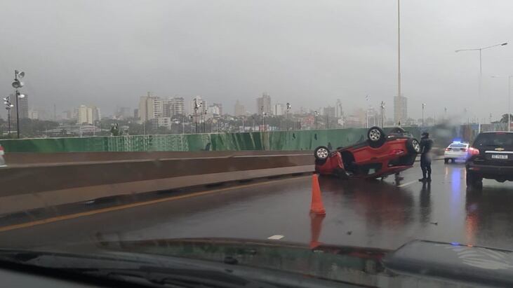 Accidente vial en Posadas: una mujer herida