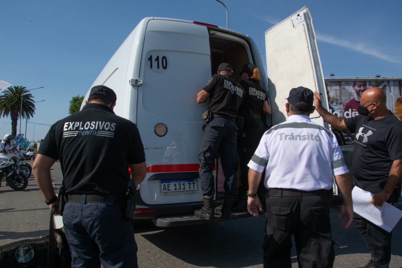 Los operativos se desarrollaron este miércoles por la mañana en el ingreso a Mar del Plata.