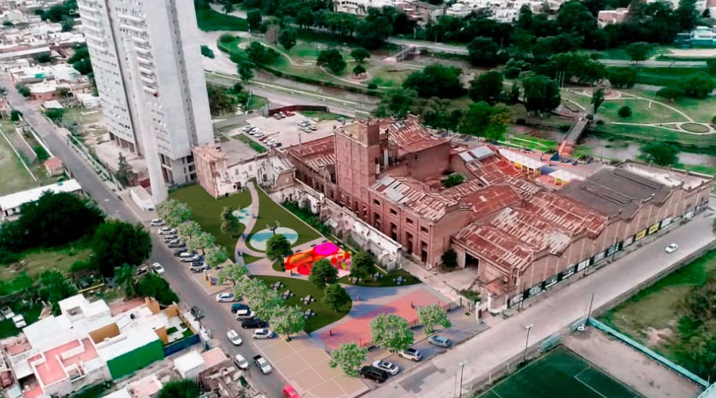 Así quedarán las intervenciones que realizará la Municipalidad. En el sector de posterior habrá una plaza (Municipalidad de Córdoba).