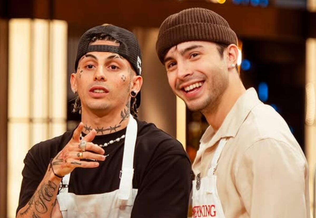 El inesperado encuentro de Rusherking y Khea en MasterChef Celebrity: cómo les fue