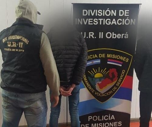 Detienen a presuntos  integrantes de una banda delictiva en Oberá