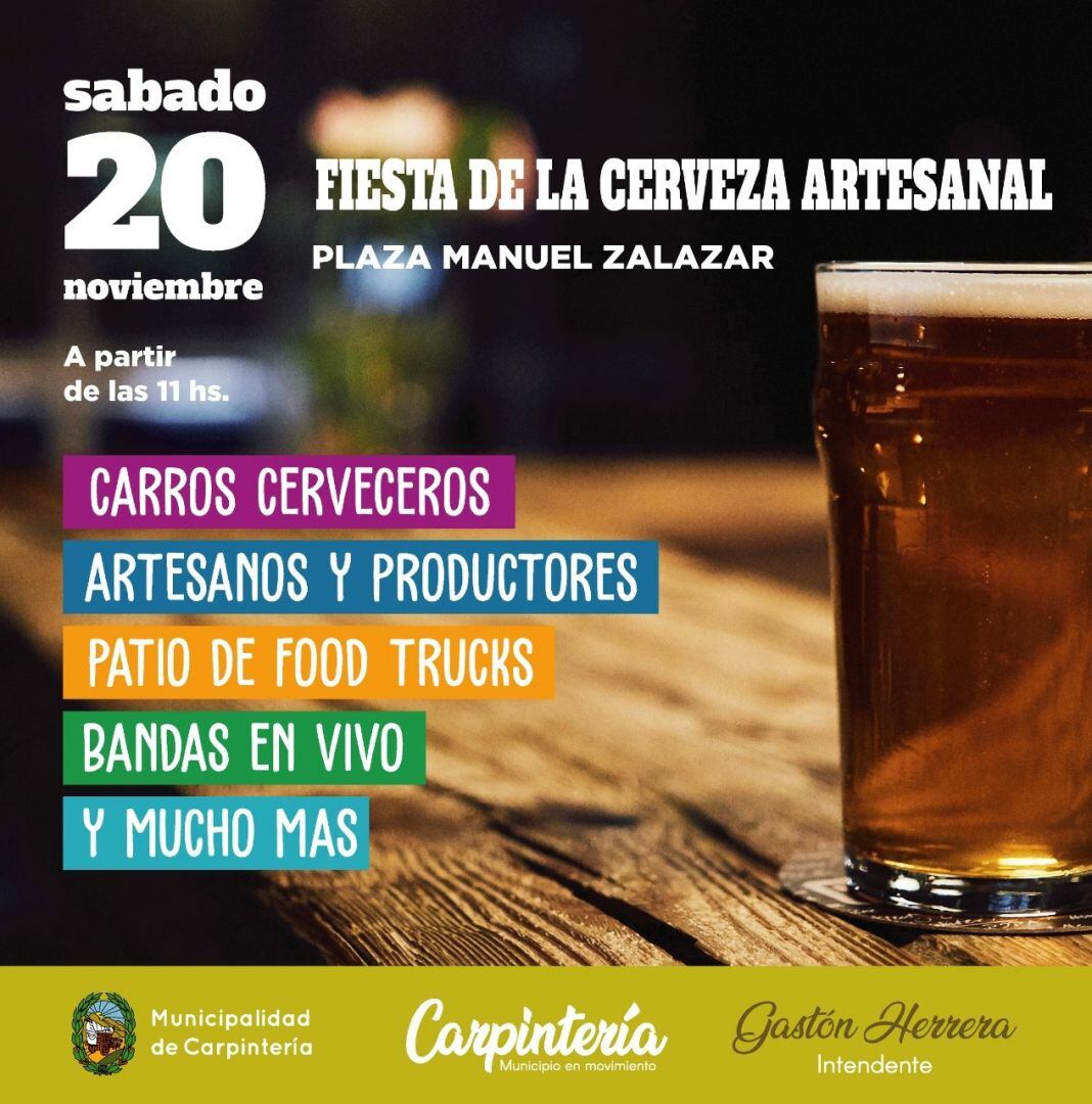 Fiesta de la cerveza en Carpintería