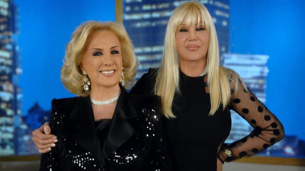  Mirtha Legrand y Susana Giménez.