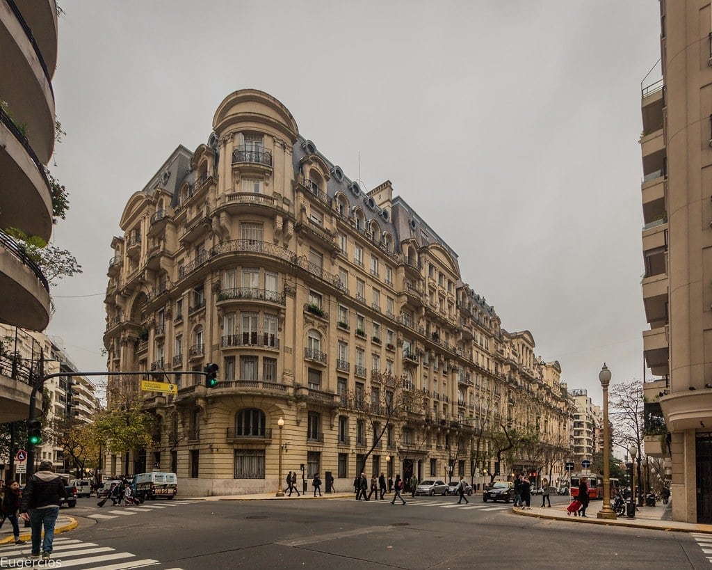 El palacio Estrugamou en Buenos Aires, el hoja de Jorge Lanata.