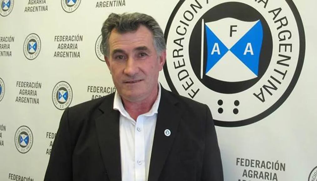 Carlos Achetoni, presidente de Federación Agraria Argentina.