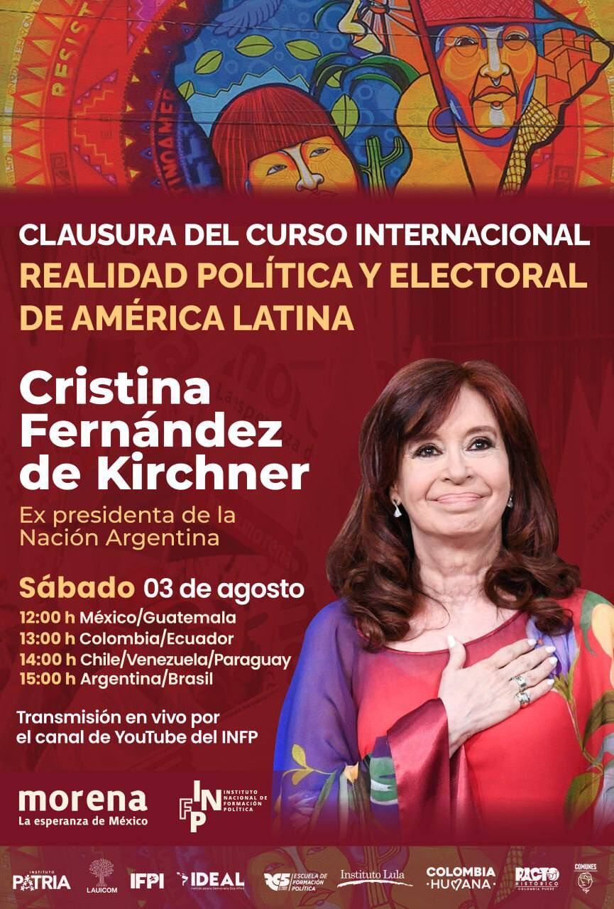 Cristina Kirchner, en México