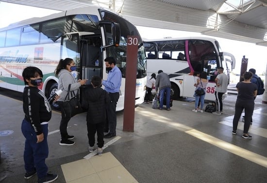 Aumentó el transporte en San Luis.