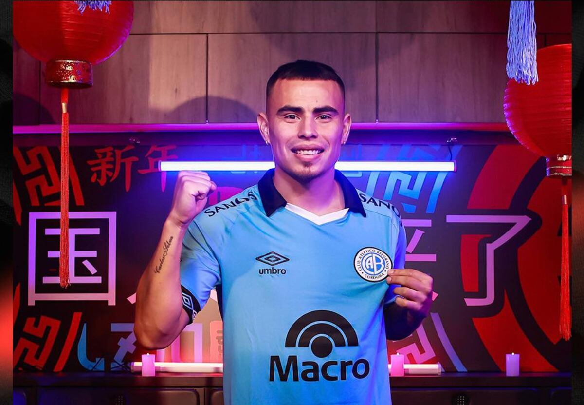 Belgrano: el Chino Zelarayan ya está habilitado y entrena en Pilar con el plantel