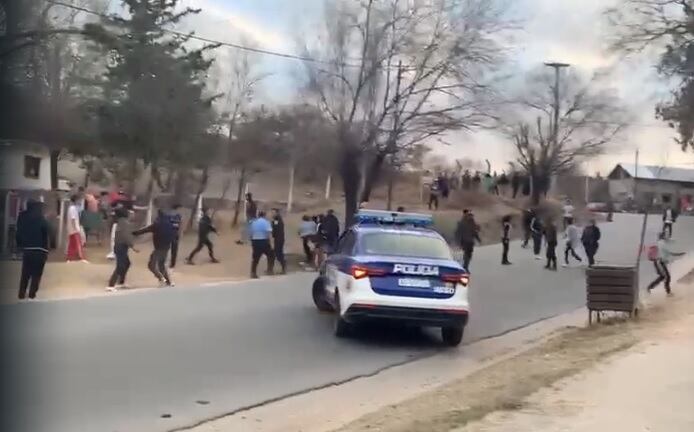 Carlos Paz. Incidentes durante un partido de fútbol