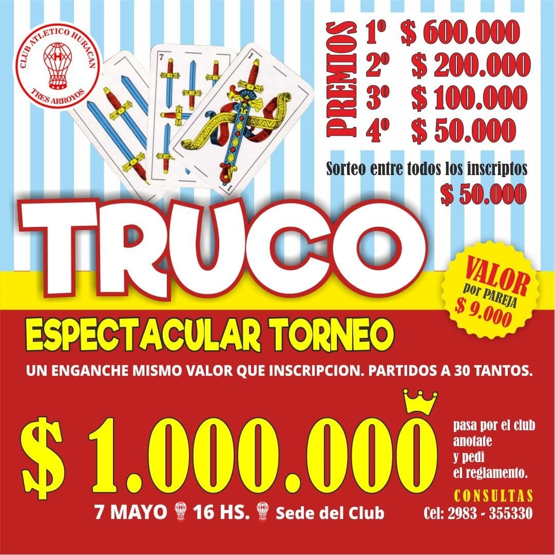 Torneo de Truco, Huracán de Tres Arroyos