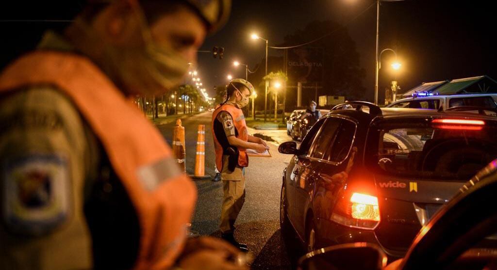  Covid-19: Fuertes controles de las fuerzas de seguridad en todo el país (Presidencia de la Nación).