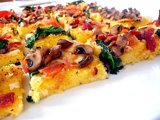 Pizza de polenta (Foto: Web)