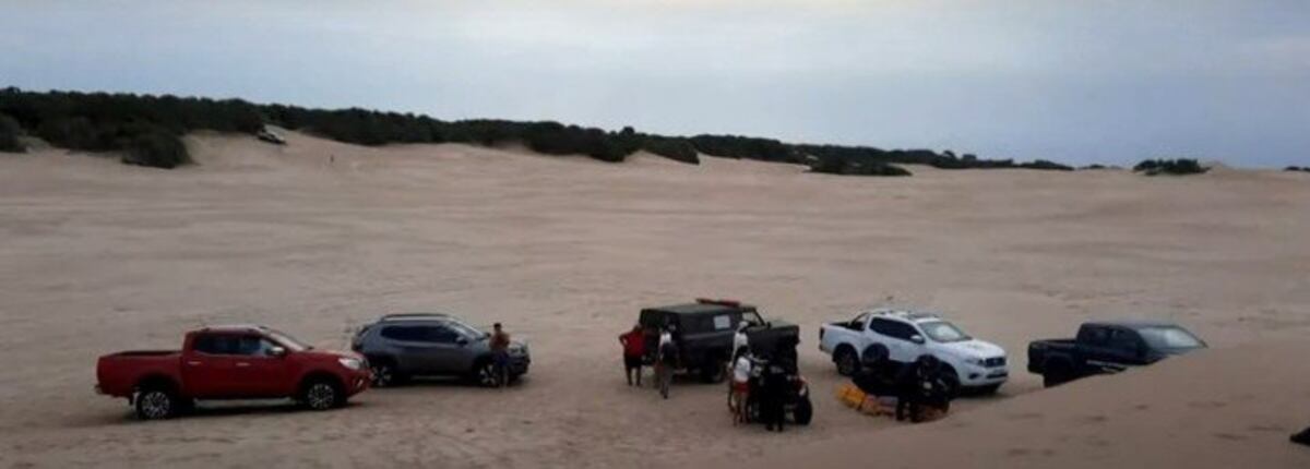 Pinamar: una mujer chocó con su cuatriciclo y murió al volcar en la playa
