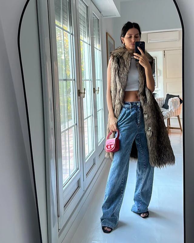 El mini bag que eligió Zaira Nara fue el gran protagonista de su outfit.