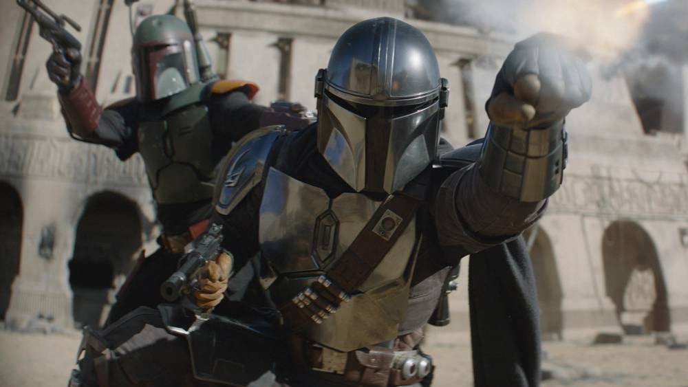 The Mandalorian, la serie spin-off de Star Wars.