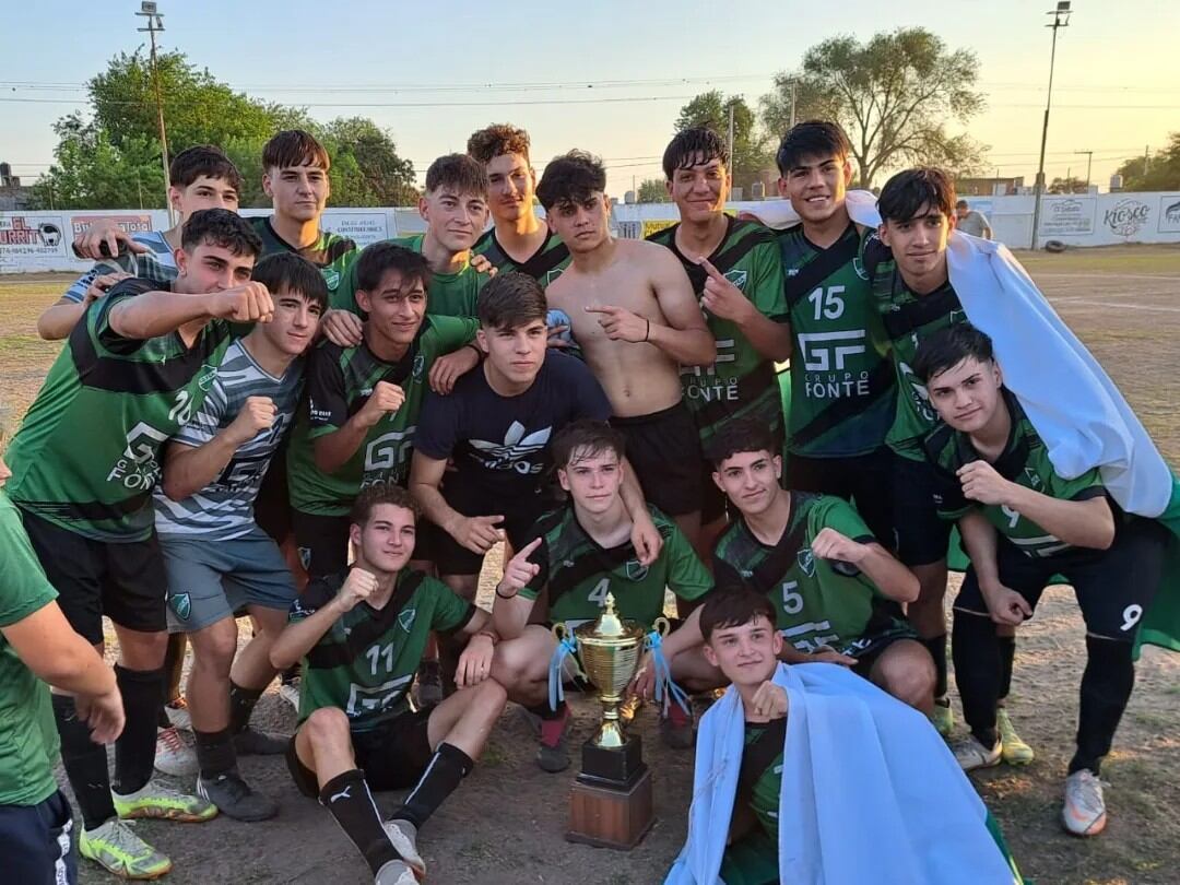 Fútbol Infantil Deportivo y Cultural Arroyito campeones 2023