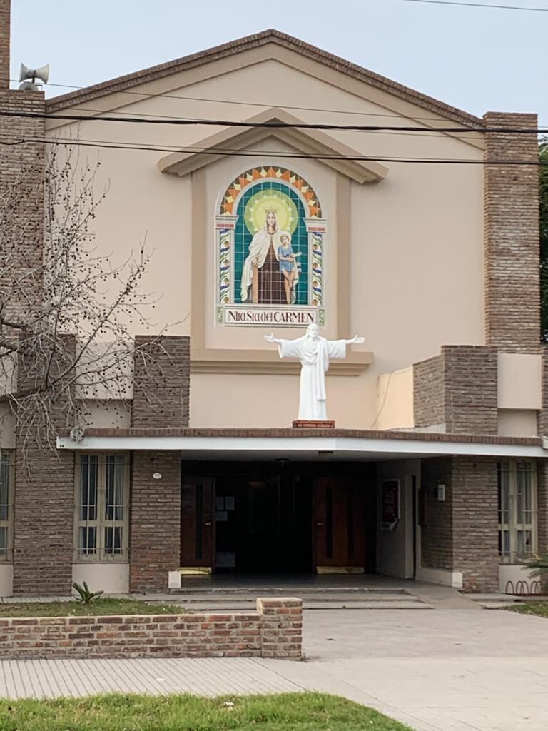 Iglesia Nuestra Señora del Carmen, en Pérez. (CIMECO)