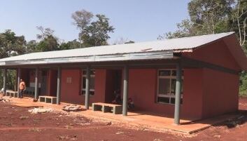 A punto de finalizar obras en la Escuela N°941 de Puerto Iguazú.