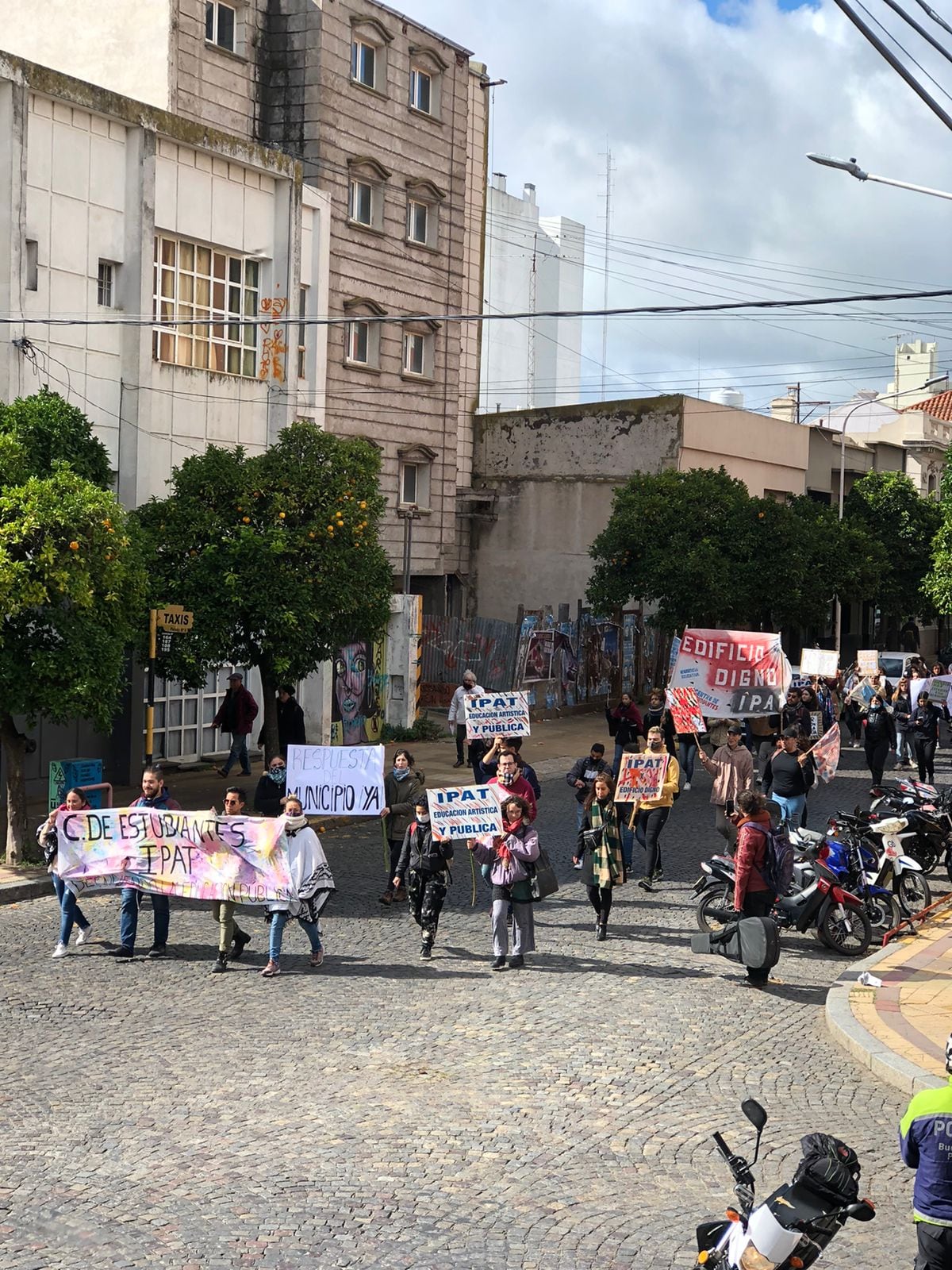 Así fue la movilización en Tandil