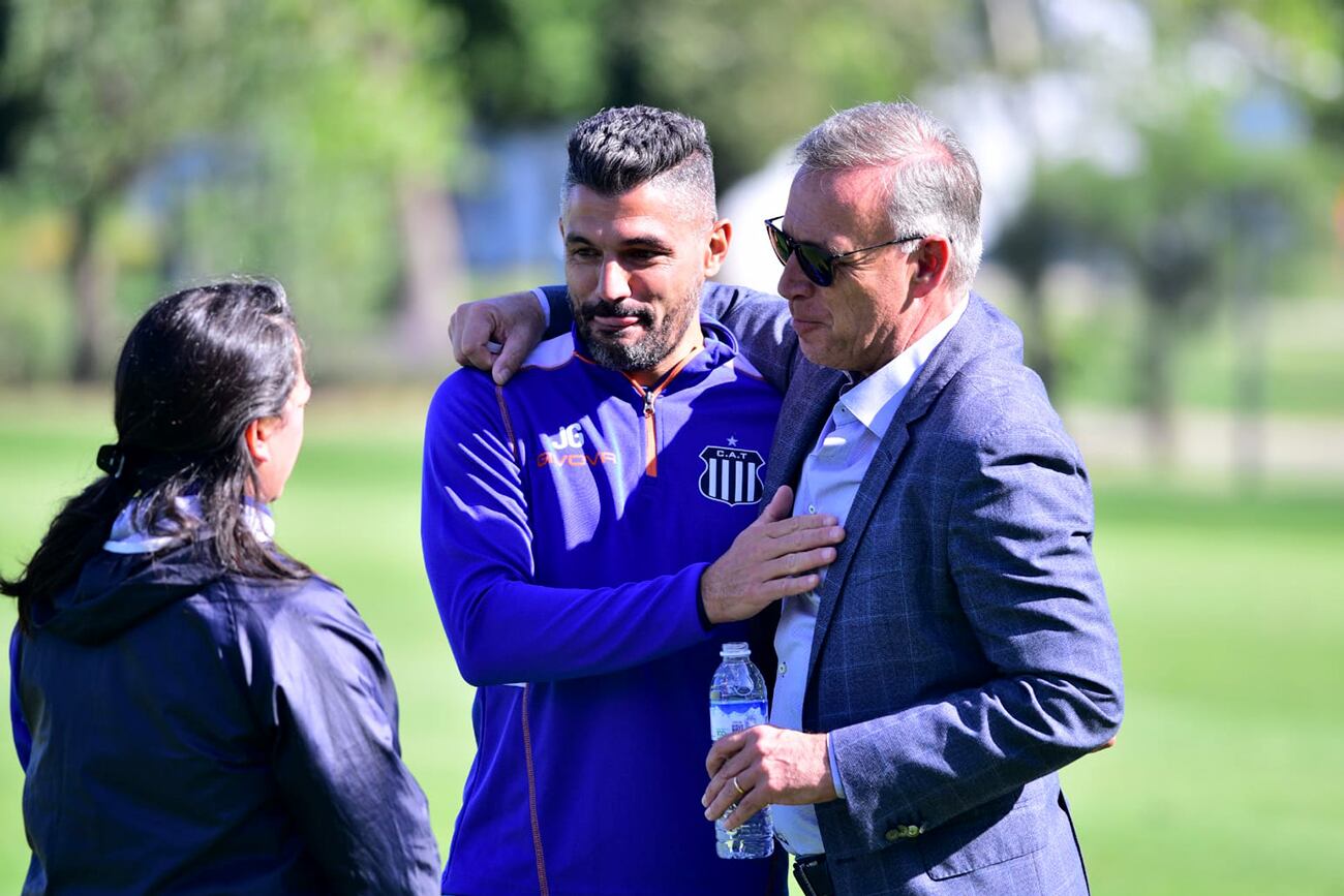 Talleres retomó las prácticas en el predio Amadeo Nuccetelli. (Ramiro Pereyra / La Voz)