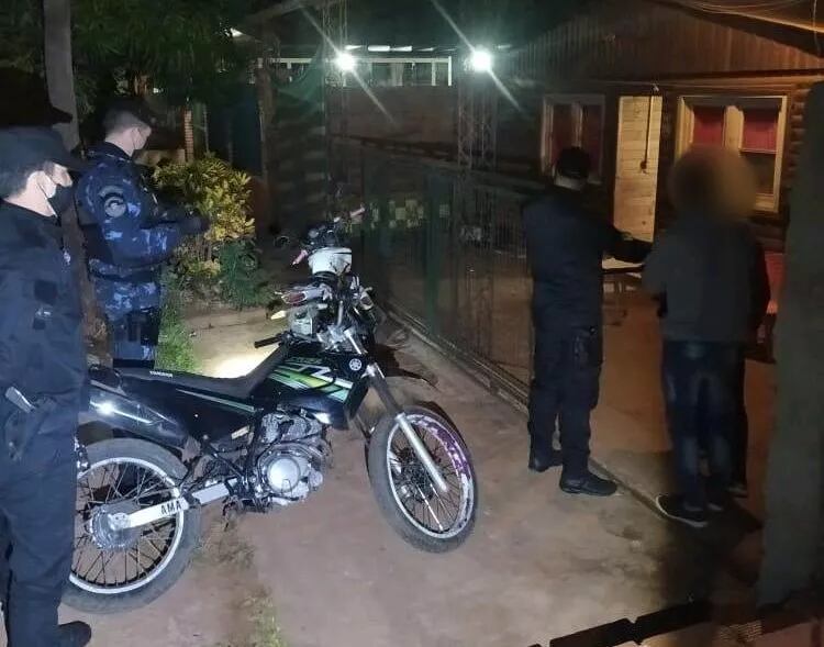 Puerto Iguazú: fiestas clandestinas desarticuladas. Policía de Misiones