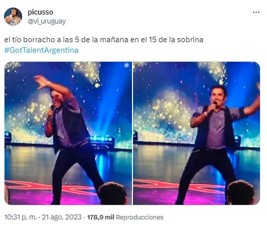 Los mejores memes del arranque de Got Talent Argentina (Captura de pantalla)