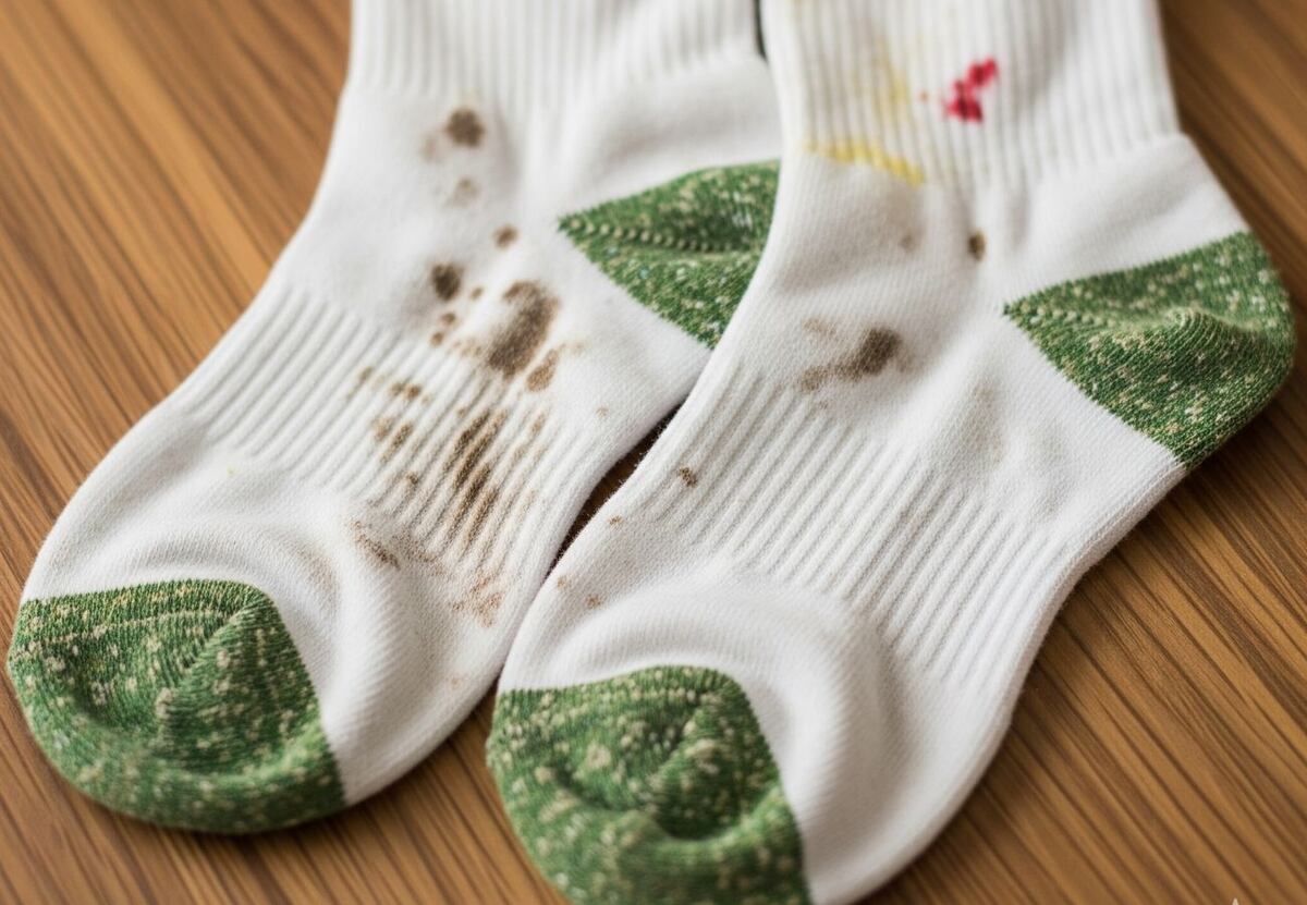 Ni jabón ni lavandina: el truco definitivo para eliminar las manchas de las medias y que queden como nuevas