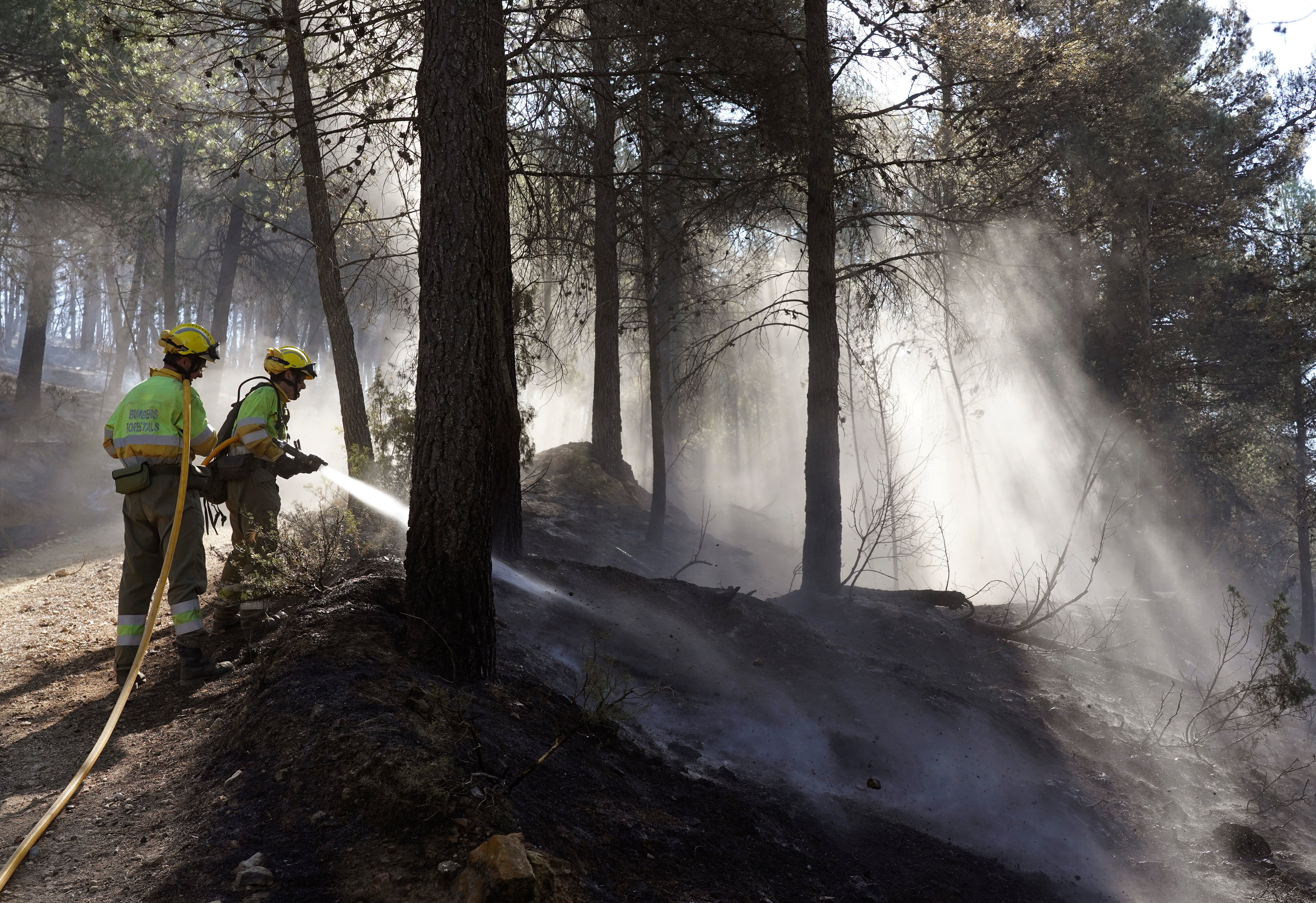 Bomberos voluntarios reclaman mas presupuesto para equiparse. 