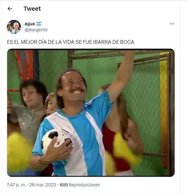 Los mejores memes por la salida de Hugo Ibarra de Boca.