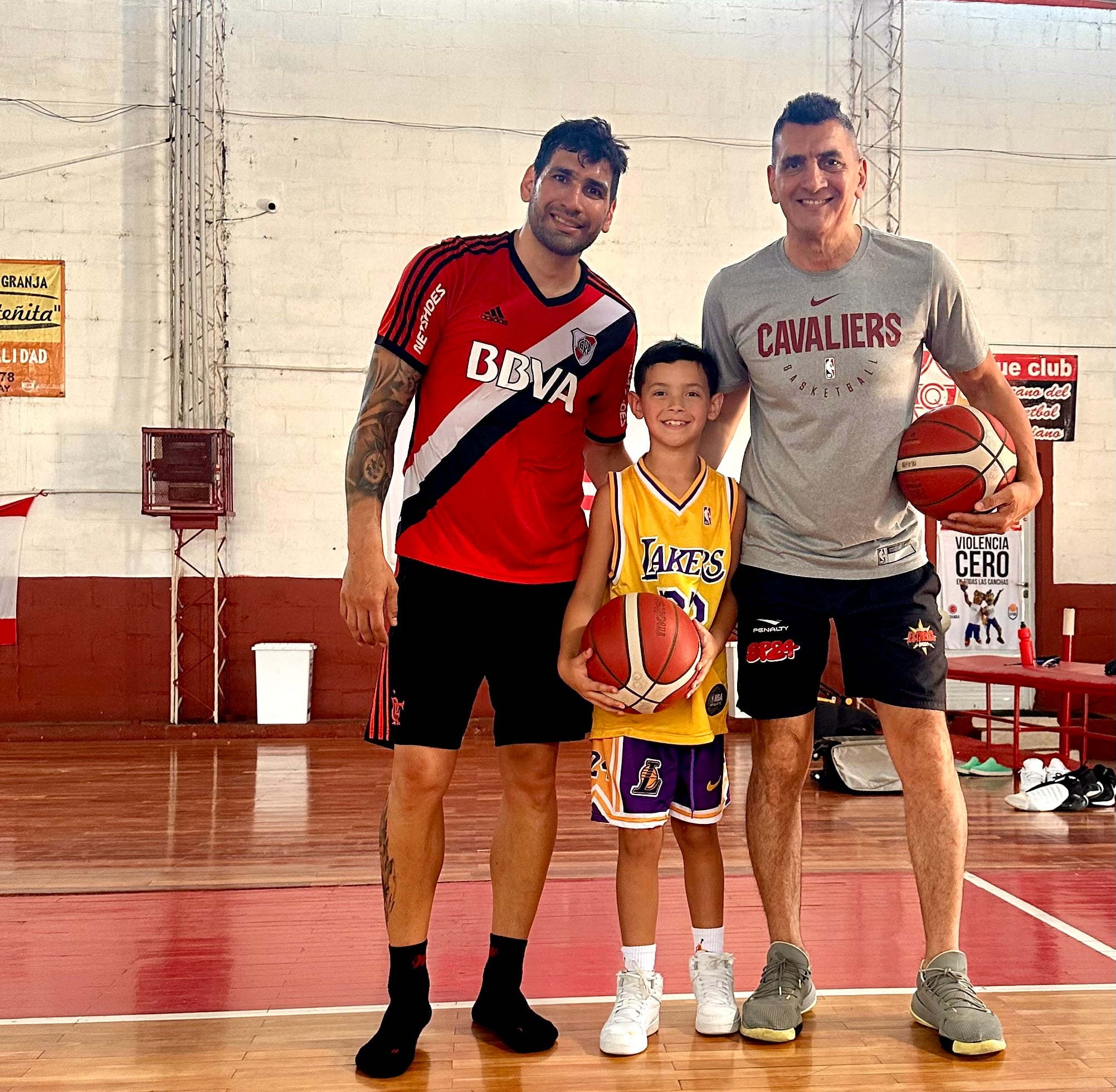 Chuzito eligió el Club Quique para seguir con su ritmo de entrenamiento.