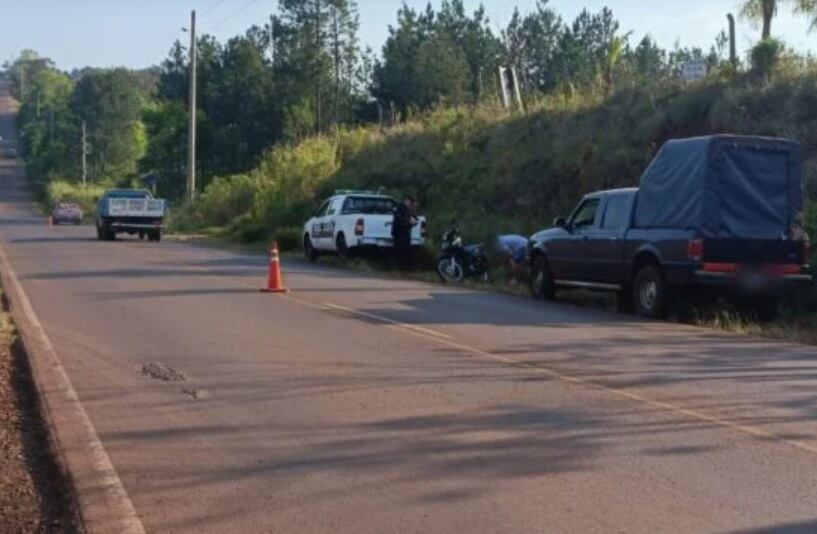 Oberá: accidente vial dejó a dos mujeres lesionados.