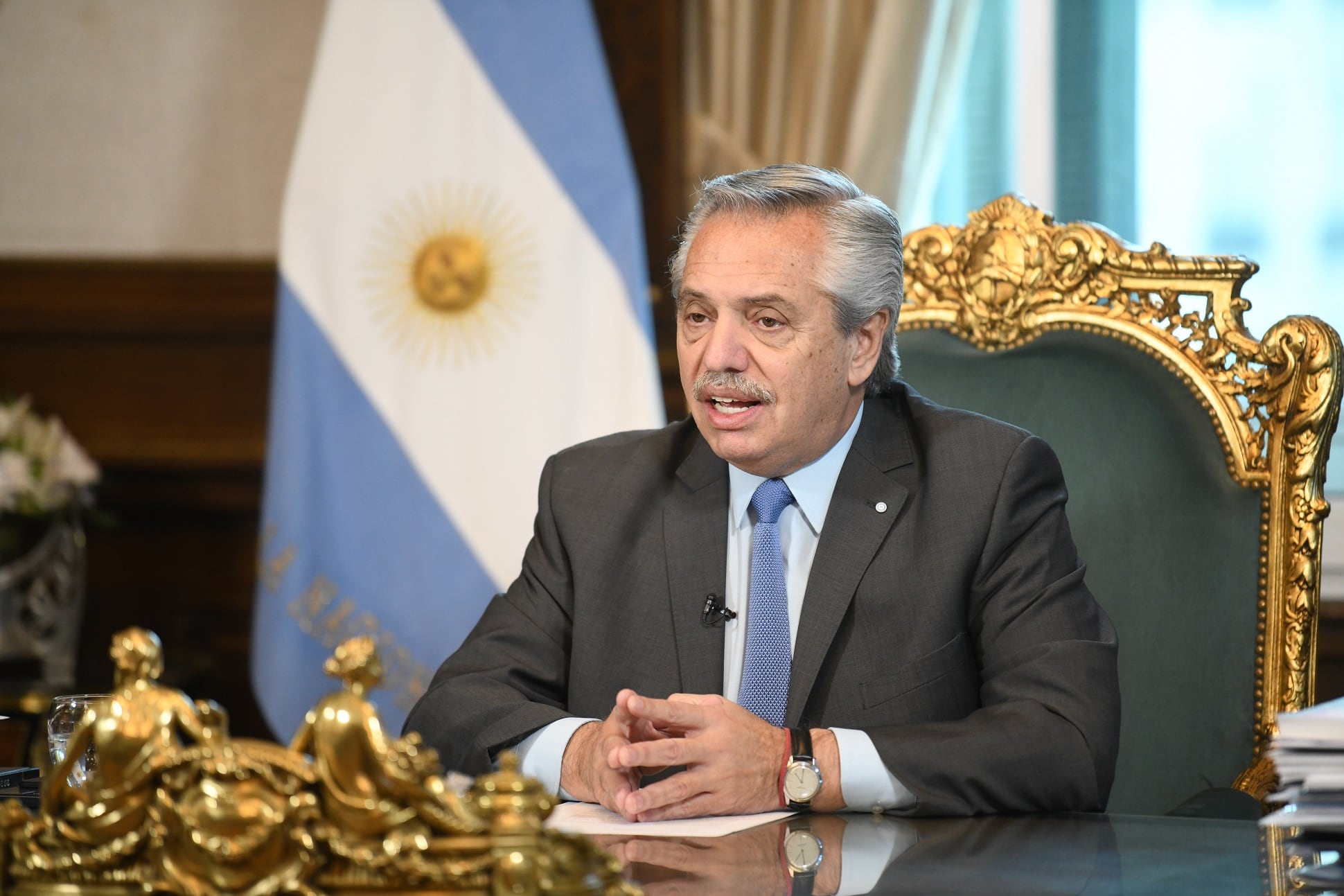 Durante la gestión de Alberto Fernández, la inflación acumulada supera el 243%. Foto: Prensa Casa Rosada.