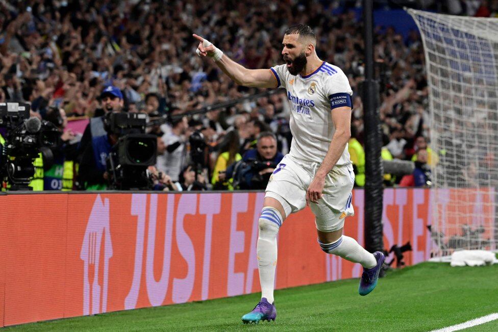 Karim Benzema anotó el gol de la histórica remontada.