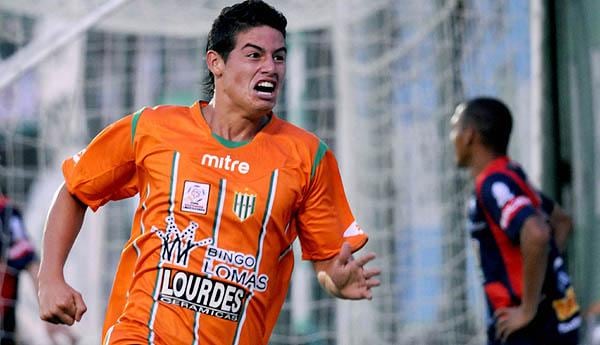 James Rodríguez tuvo un exitoso paso por Banfield y se consagró campeón en 2009.